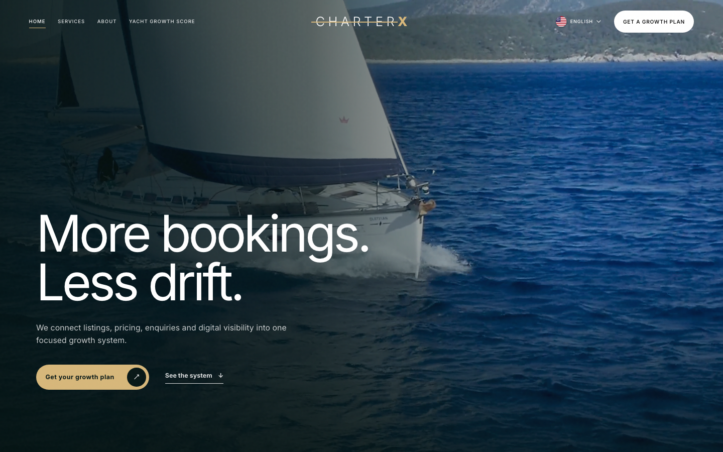 CharterX website